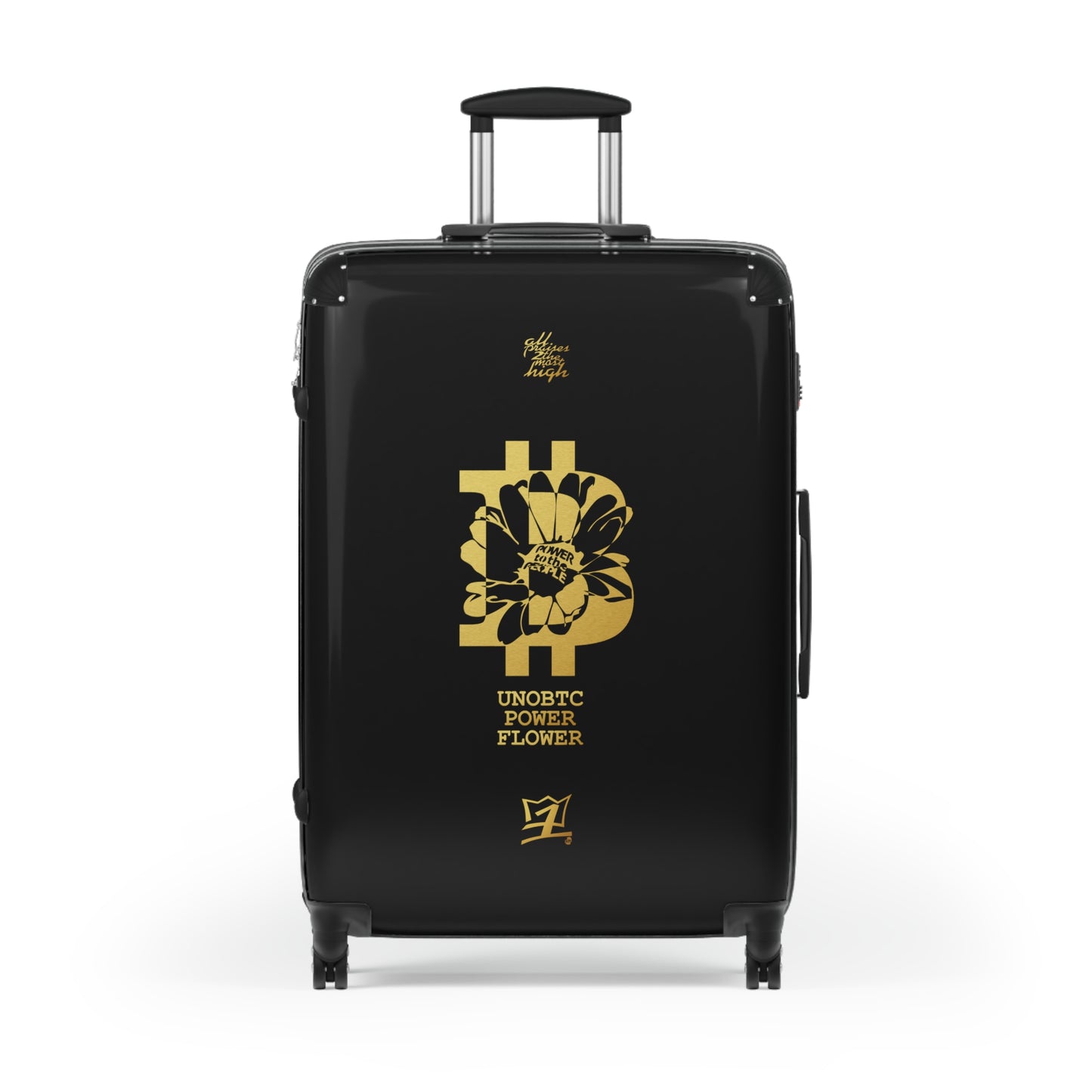 UNOBTCPOWERFLOWER Suitcases