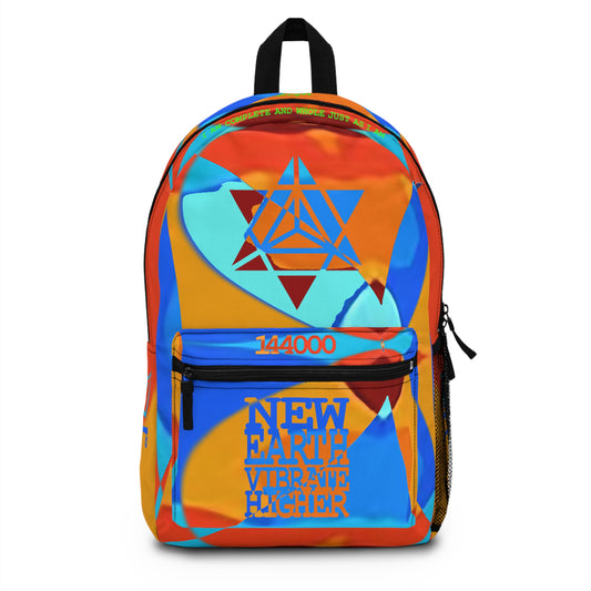 UNO ABSTRACT I AM THAT I AM MERKABA Backpack