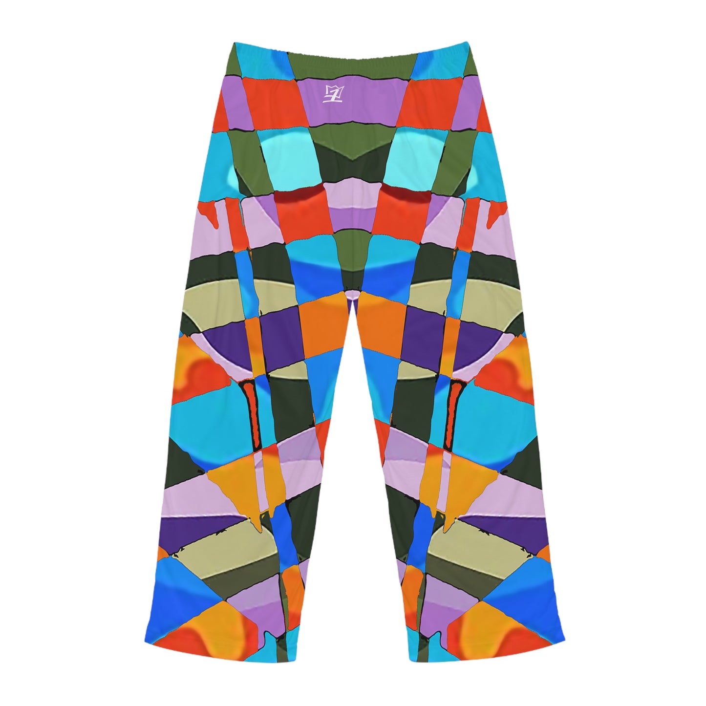 UNO ABSTRACTS Men's Pajama Pants (AOP)