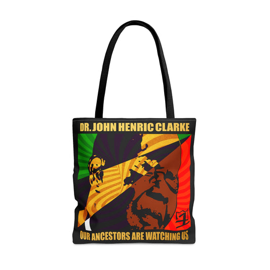 UNO PANTHA LOVEJOHNHENRICCLARKE Our Ancestors Are Watching Us AOP Tote Bag