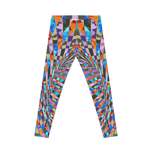 UNO ABSTRACTS Women's Casual Leggings (AOP)