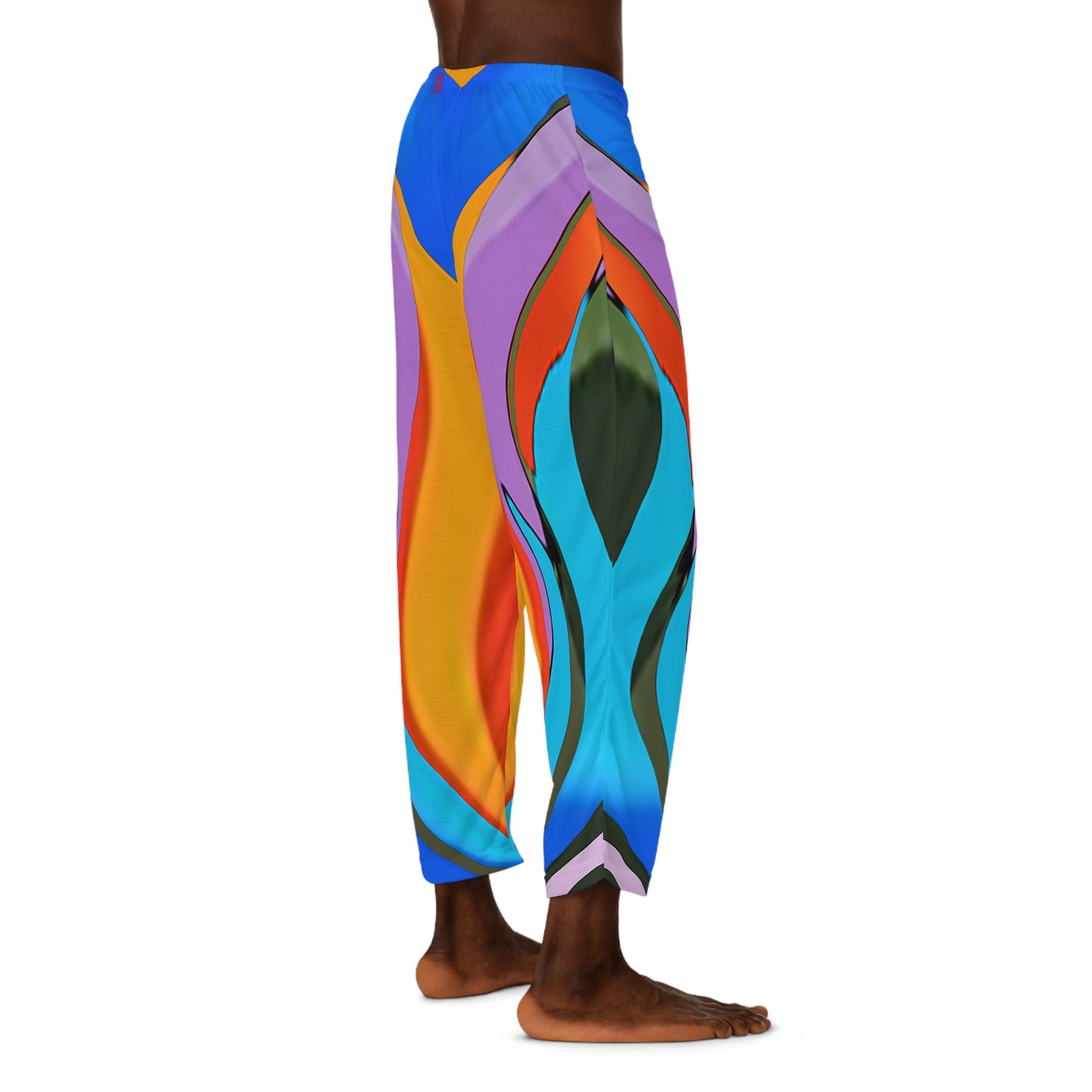 UNO ABSTRACTS Men's Pajama Pants (AOP)