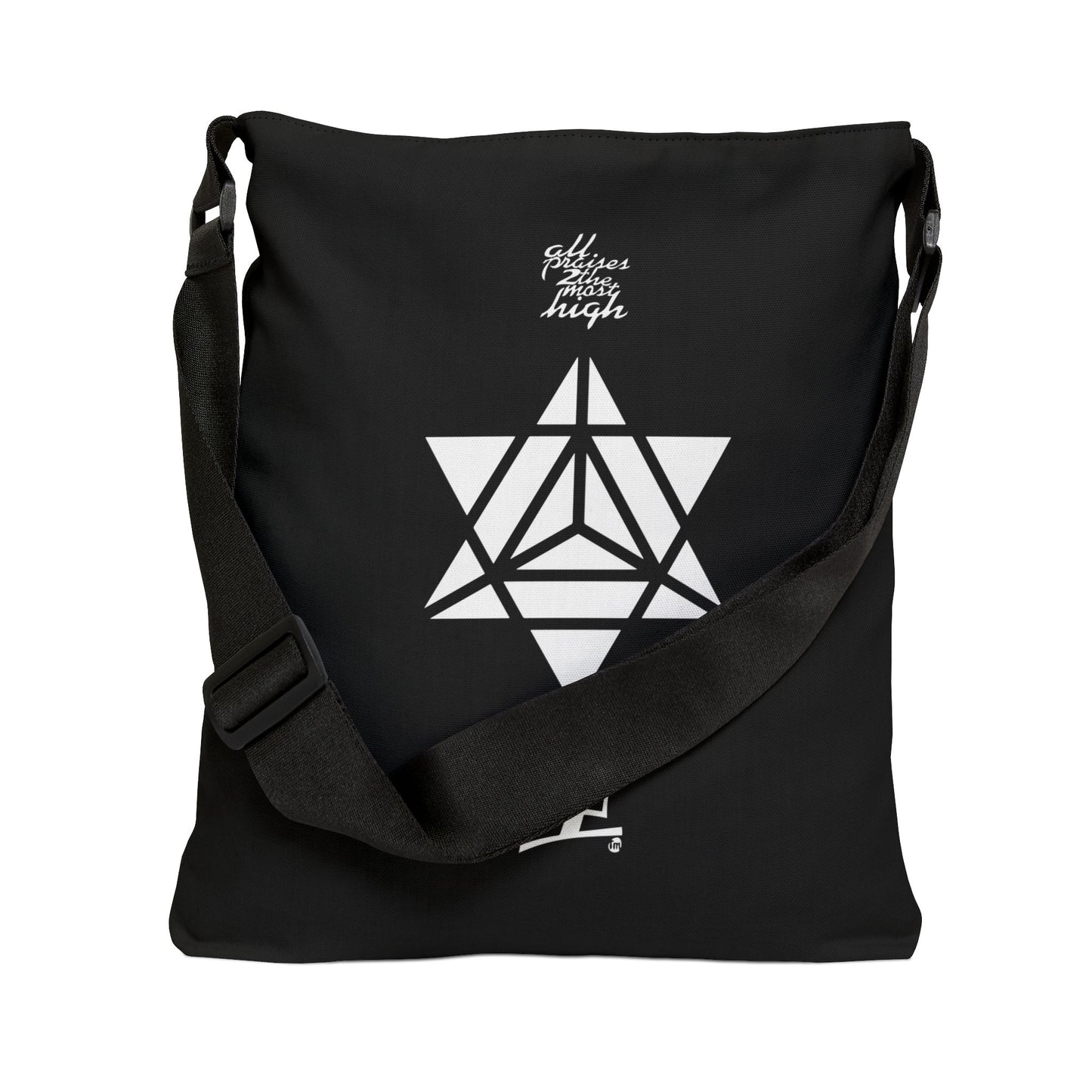 UNO ABSTRACTS NEW EARTH MERKABA Adjustable Tote Bag (AOP)