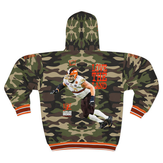 UNO LOVETHELAND AOP Unisex Zip Hoodie Camo Collection