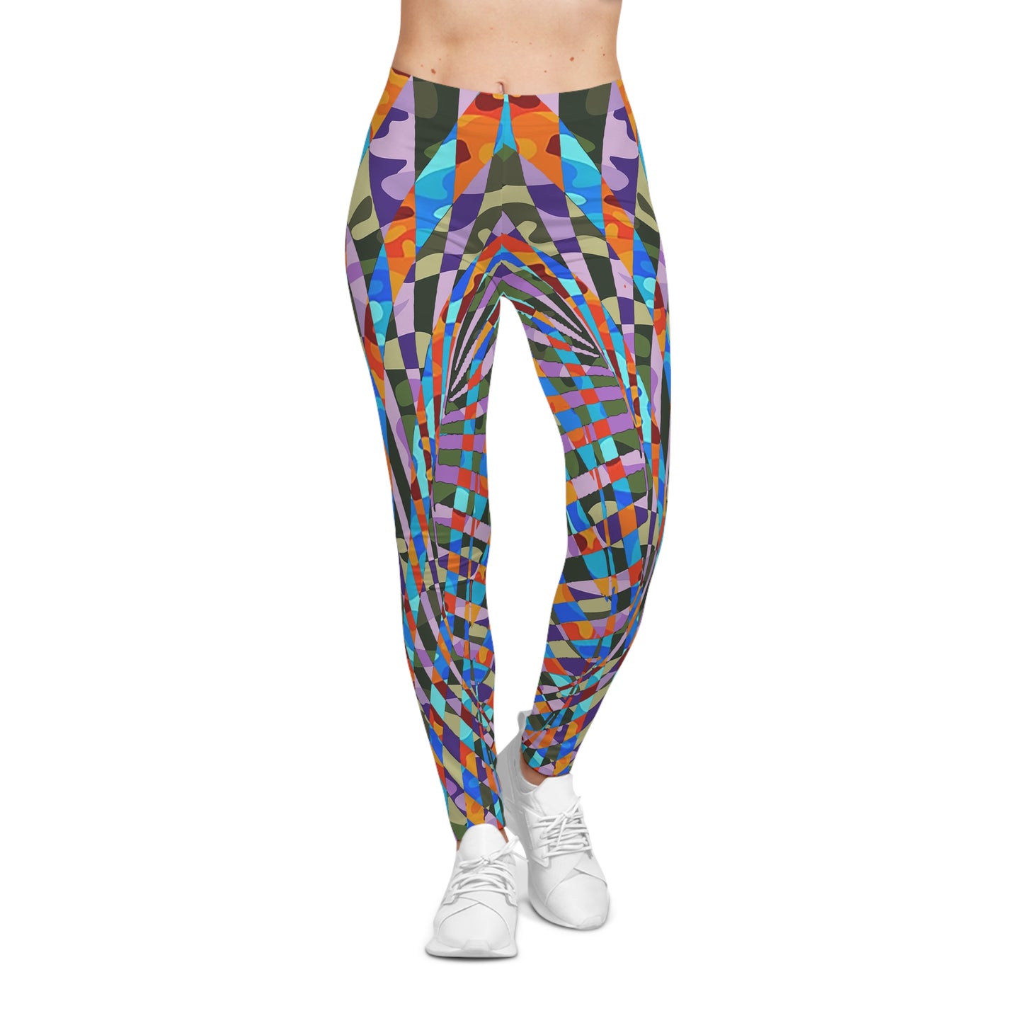 UNO ABSTRACTS Women's Casual Leggings (AOP)