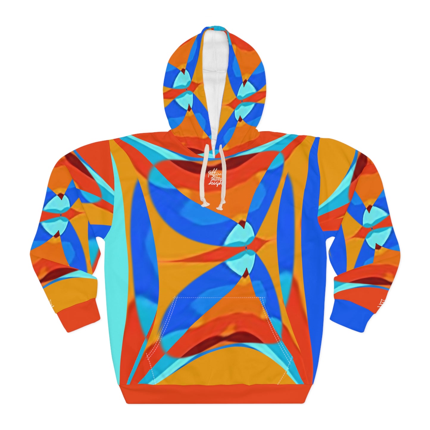 UNO ABSTRACTS Unisex Pullover Hoodie (AOP)