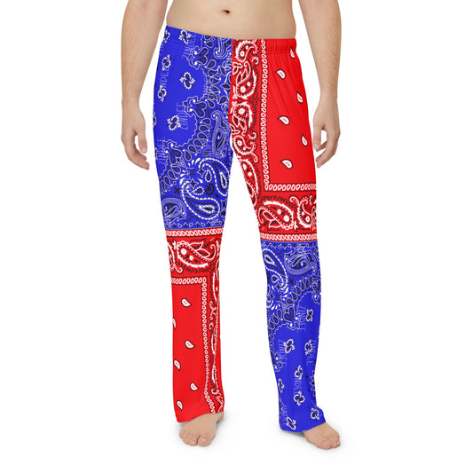 UNO ORGANIC TRIBE=GANG FREE LARRY HOOVER Men's Pajama Pants (AOP)