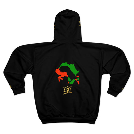 UNO BUFFALOSOULJAHS AOP Unisex Zip Hoodie