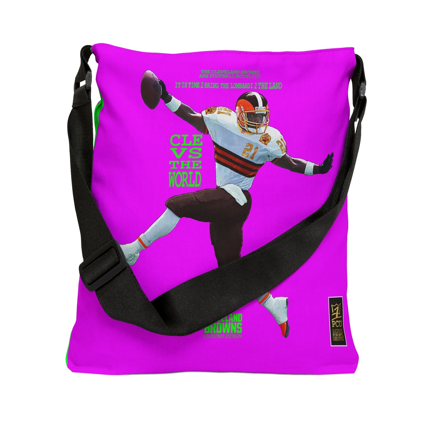 UNO LOVETELAND LOVEDABROWNS Adjustable Tote Bag (AOP)