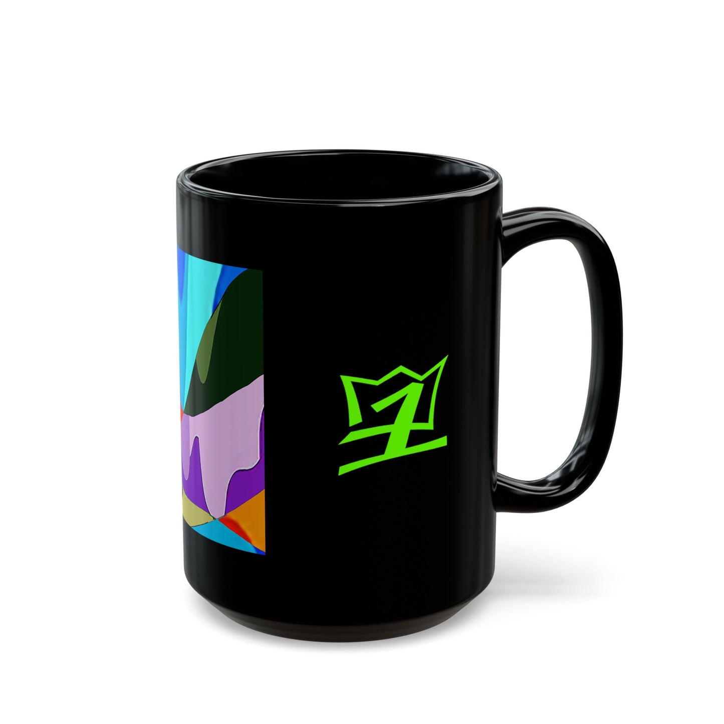 UNO ABSTRACT Black Mug (11oz, 15oz)