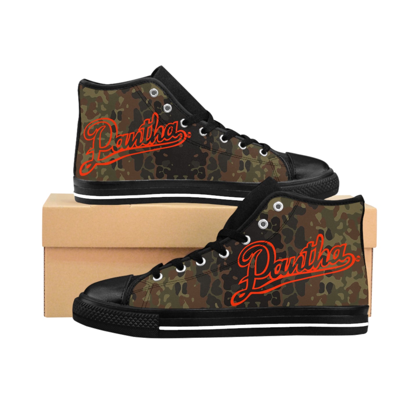 UNO PANTHA Men's Classic Sneakers Camo Collection