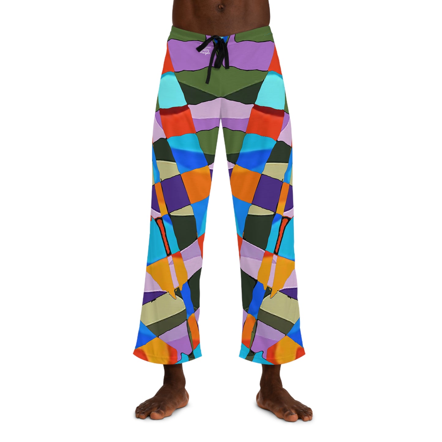 UNO ABSTRACTS Men's Pajama Pants (AOP)