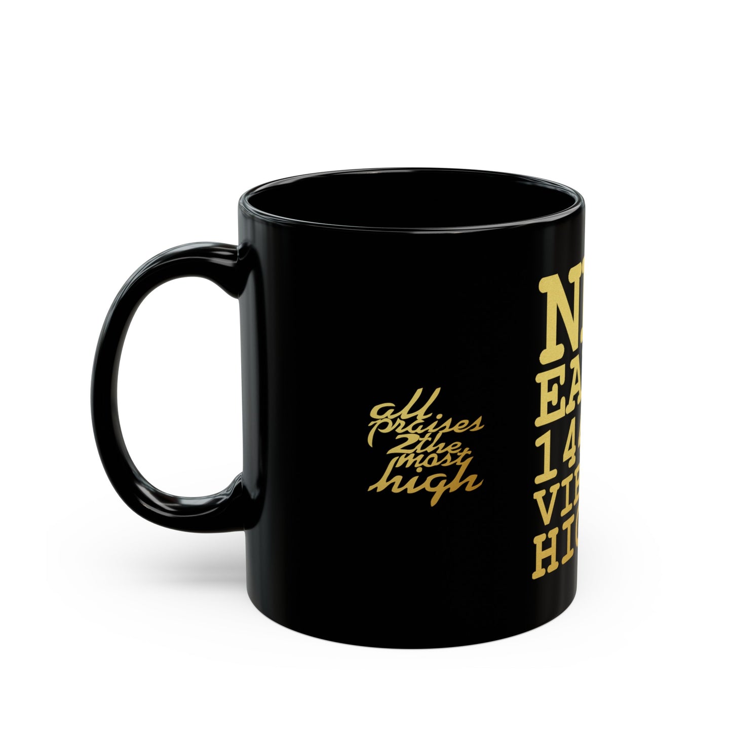 UNO ALLPRAISES NEW EARTH Black Mug (11oz, 15oz)