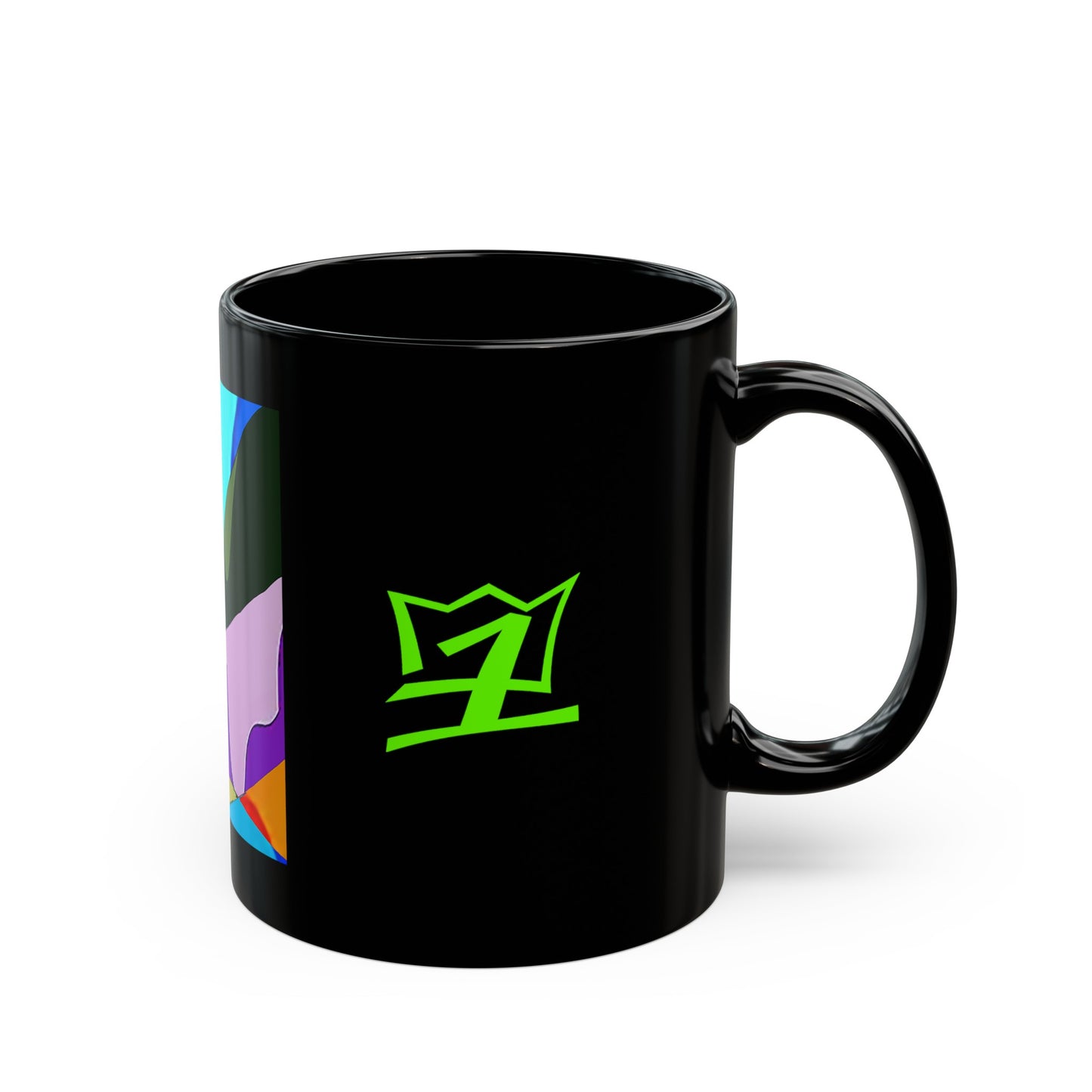 UNO ABSTRACT Black Mug (11oz, 15oz)