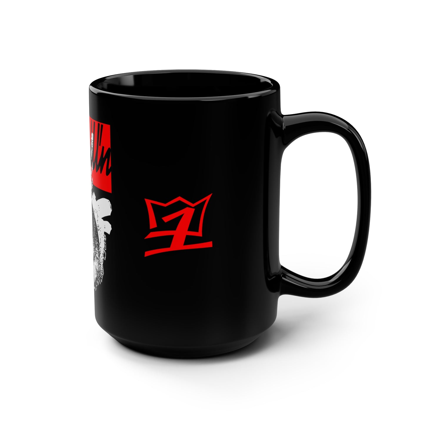 UNO LOVEHARPY STOPKILL'N Black Mug, 15oz