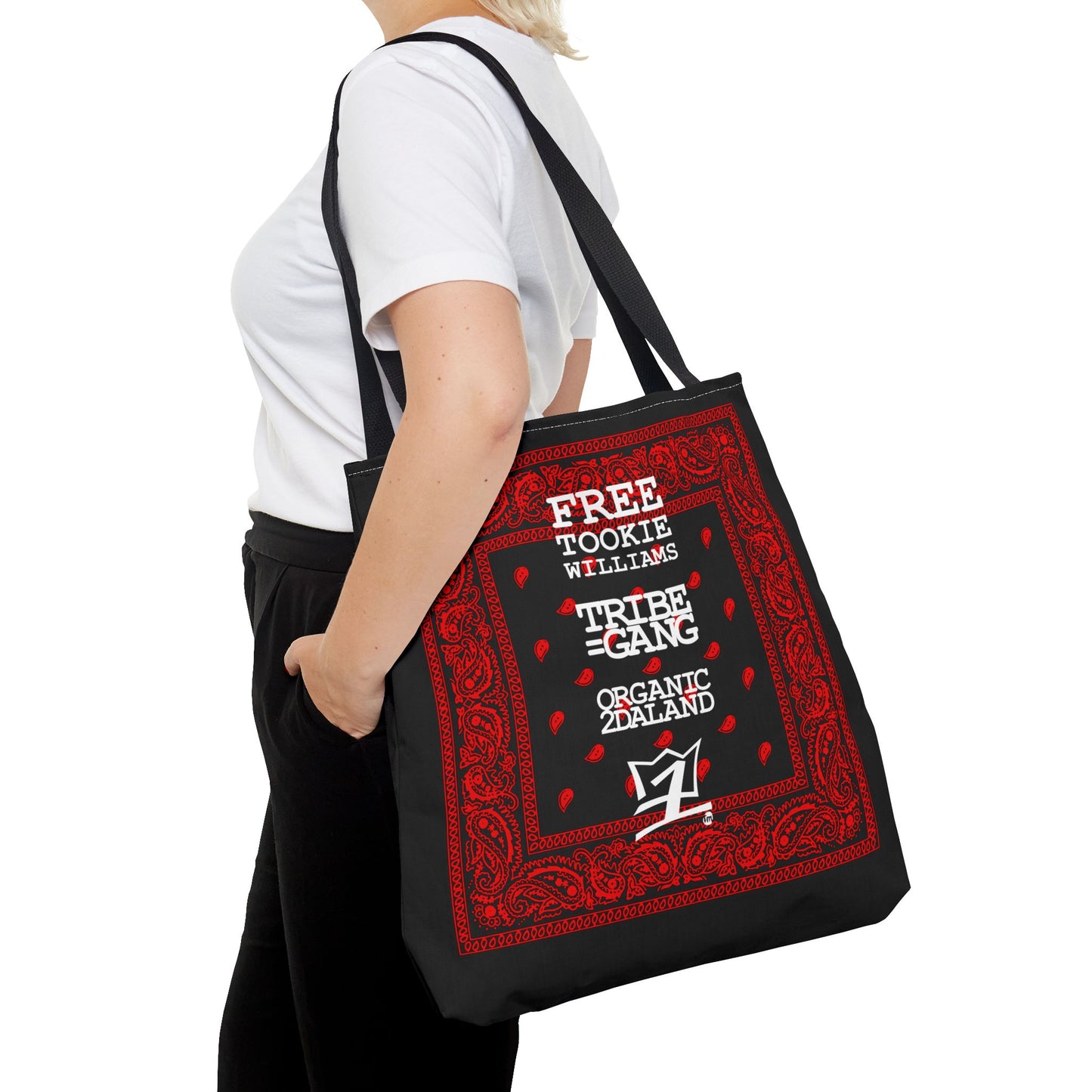 UNO ORGANC TRIBE=GANG FREE TOOKIE WILLIAMS Tote Bag (AOP)