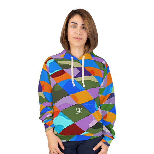 UNO ABSTRACTS Unisex Pullover Hoodie (AOP)