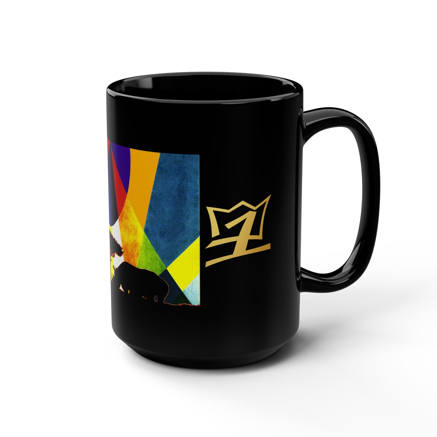 UNO RHINOSUNSET STOPKILL'N Black Mug, 15oz