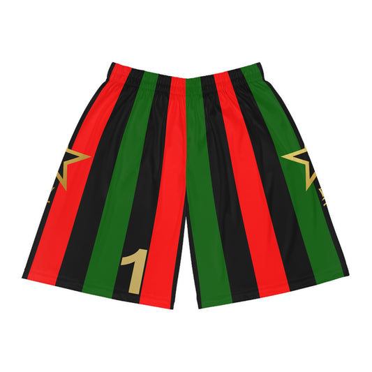 UNO PANTHA BLACKSTAR Basketball Shorts