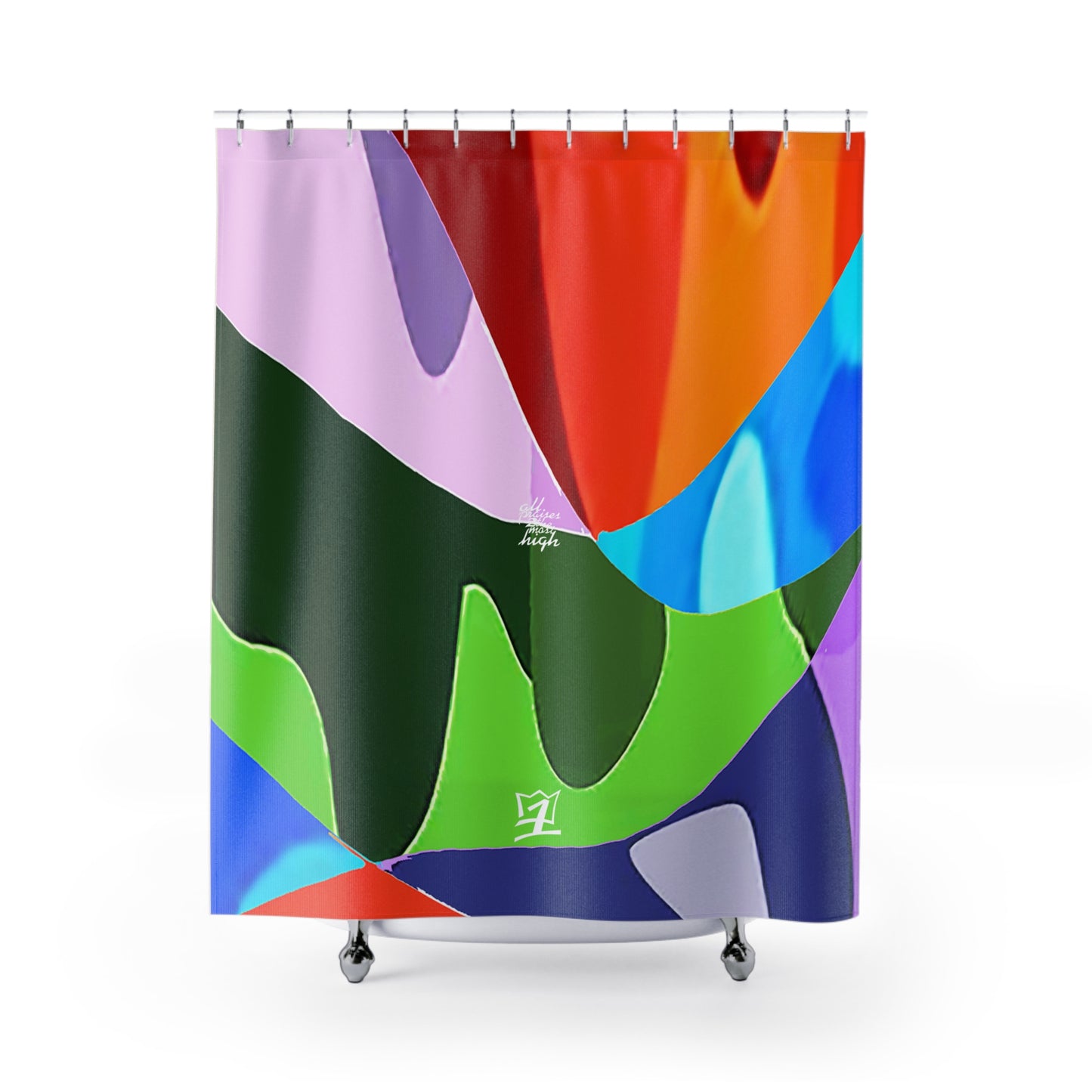 UNO ABSTRACTS Shower Curtains