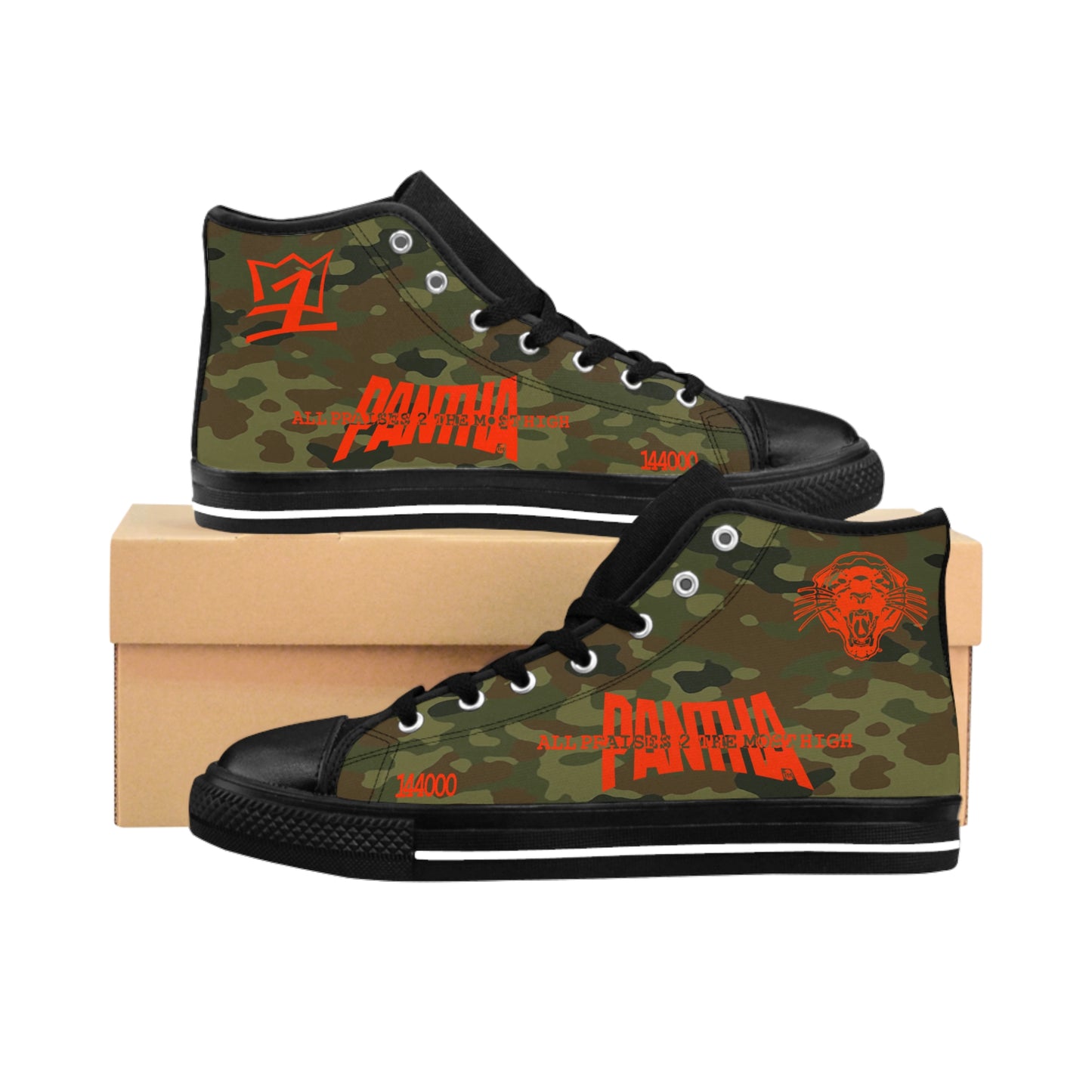 UNO PANTHA 144000Men's Classic Sneakers Camo Collection