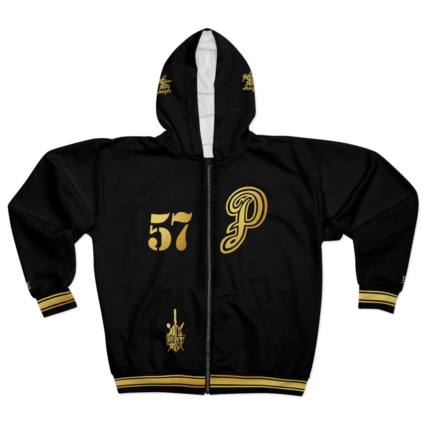 UNO PANTHA 57 AOP Unisex Zip Hoodie