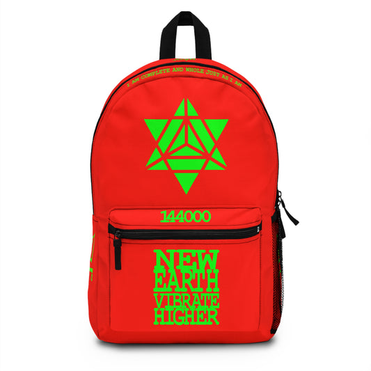 UNO ABSRACT I AM THAT I AM MERKABA Backpack