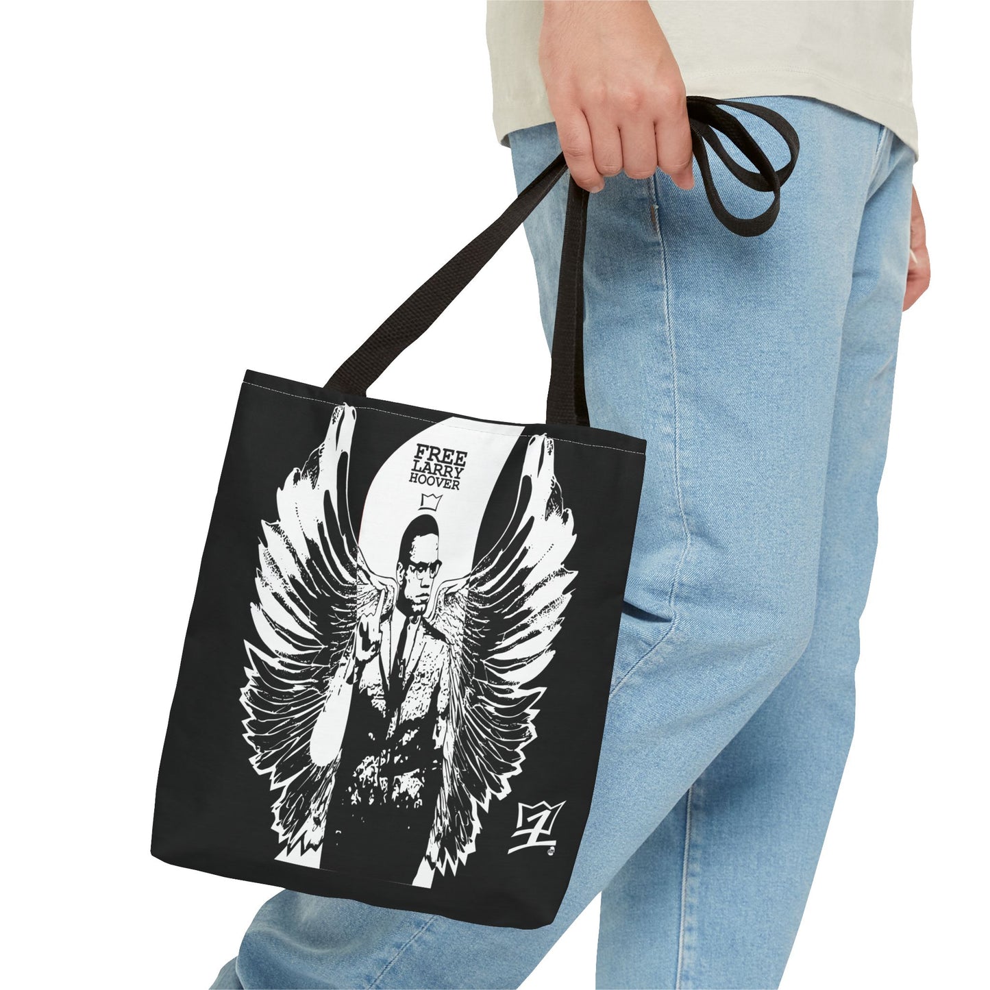 UNO ORGANIC ANGEL MALCOLM FREE LARRY HOOVER Tote Bag (AOP)