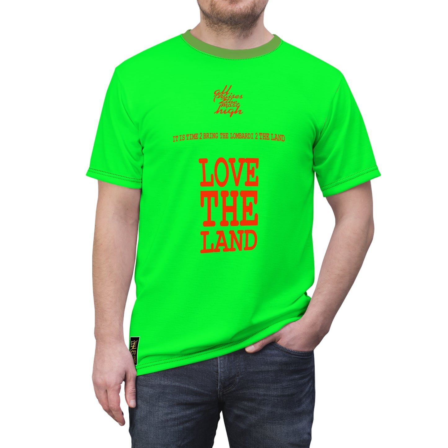 UNO LOVETHELAND SBLIX Unisex Cut & Sew Tee (AOP)