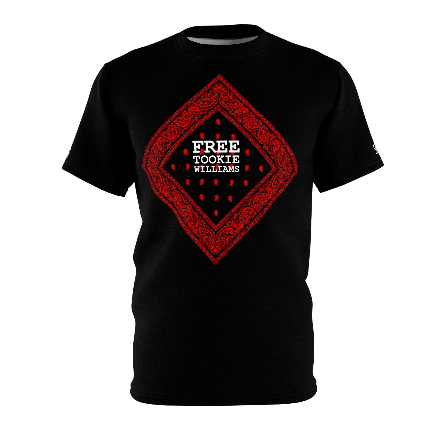 UNO ORGANIC TRIBE=GANG FREE TOOKIE WILLIAMS Unisex Cut & Sew Tee (AOP)