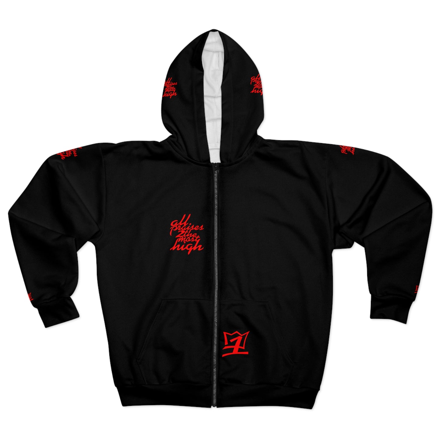 UNO ALLPRAISES AOP Unisex Zip Hoodie