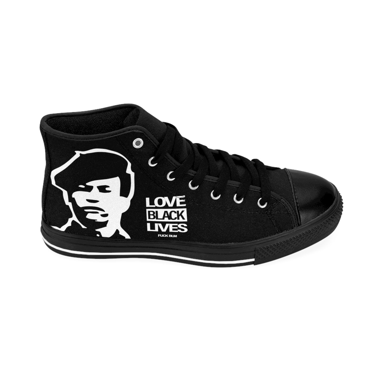 UNO LOVEHUEY LOVEBLACKLIVES Men's Classic Sneakers