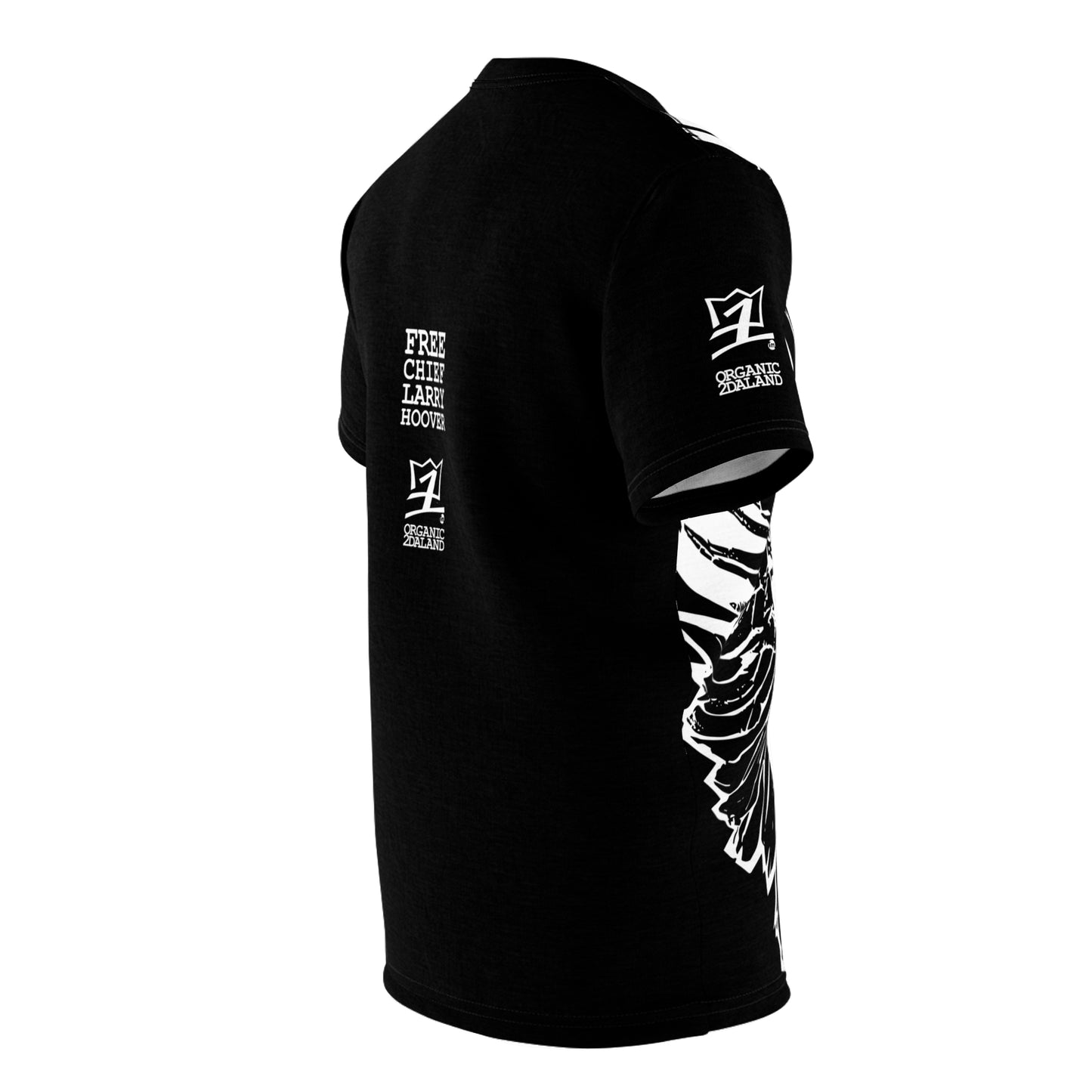 UNO ORGANIC ANGEL MALCOLM Unisex Cut & Sew Tee (AOP)