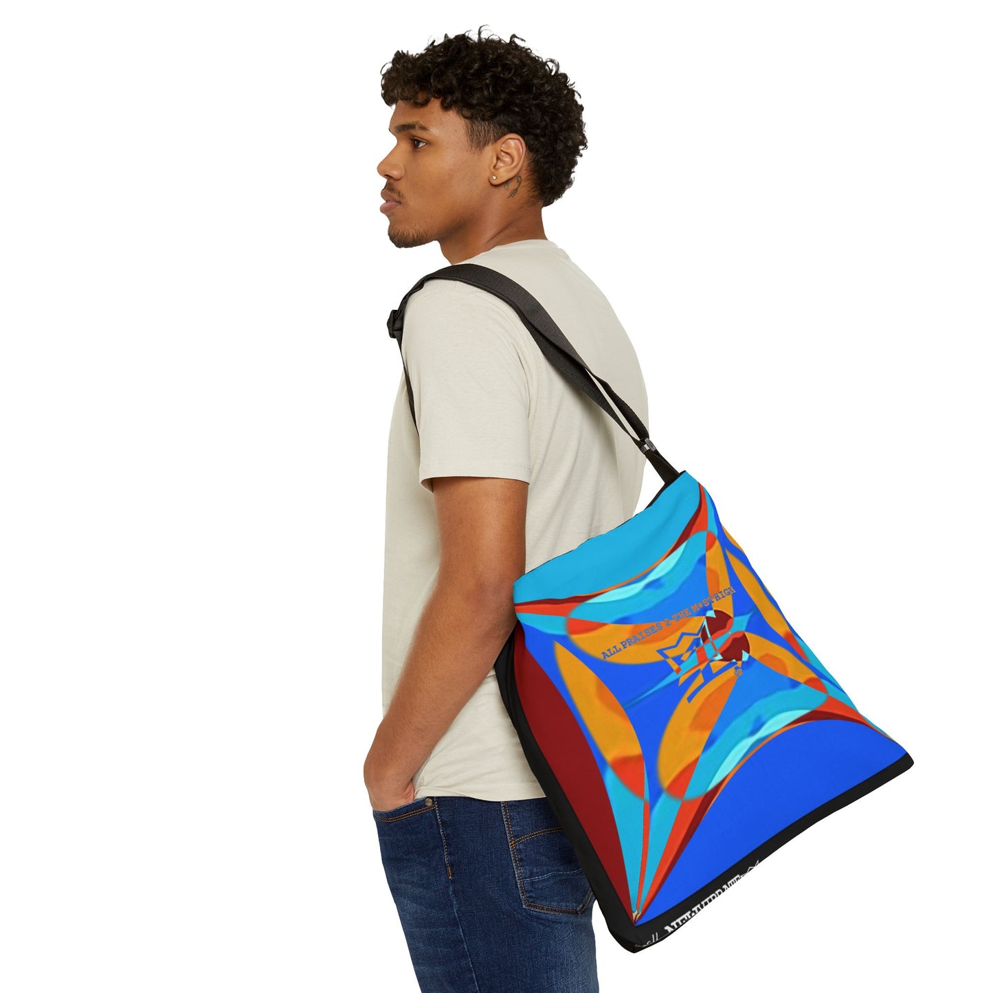 UNO ABSTRACTS NEW EARTH Adjustable Tote Bag (AOP)