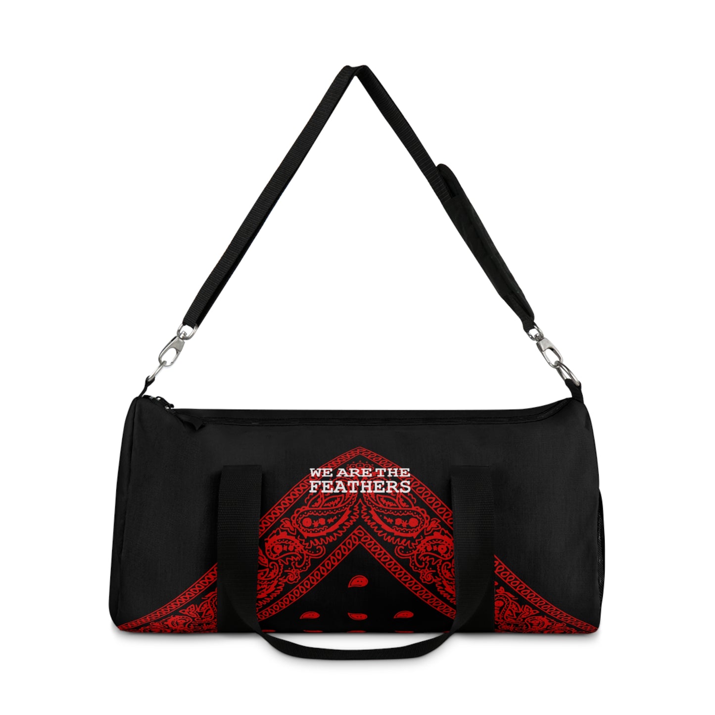 UNO ORGANIC WE ARE THE FEATHERS FREE DR. MALACHI Z. YORK Duffel Bag
