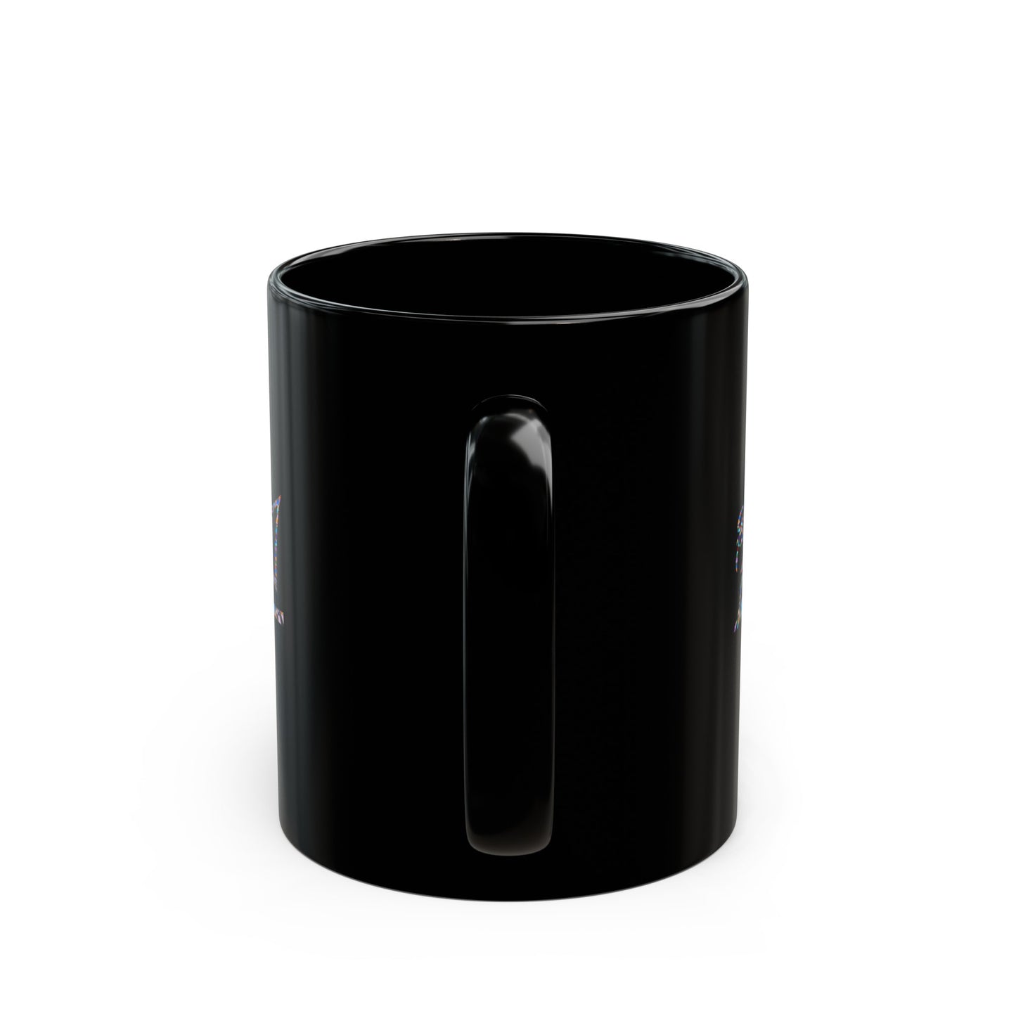 UNO ABSTRACT Black Mug (11oz, 15oz)