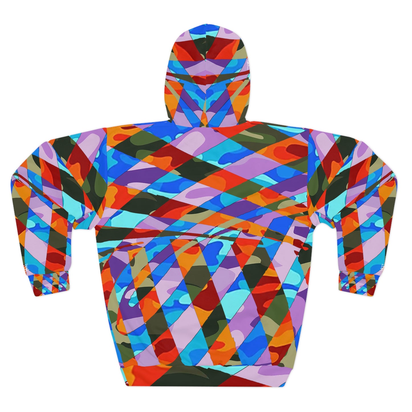 UNO ABSTRACT Unisex Pullover Hoodie (AOP)