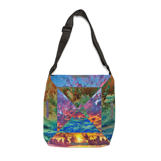 UNO ABSTRACT CELESTIAL LANGUAGE Adjustable Tote Bag (AOP)