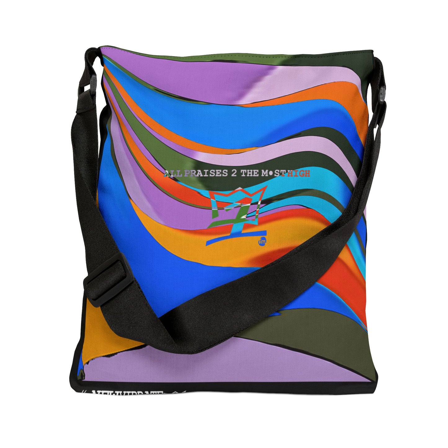 UNO ABSTRACTS NEW EARTH Adjustable Tote Bag (AOP)