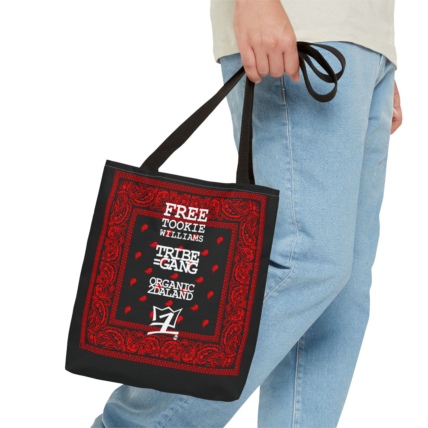 UNO ORGANC TRIBE=GANG FREE TOOKIE WILLIAMS Tote Bag (AOP)