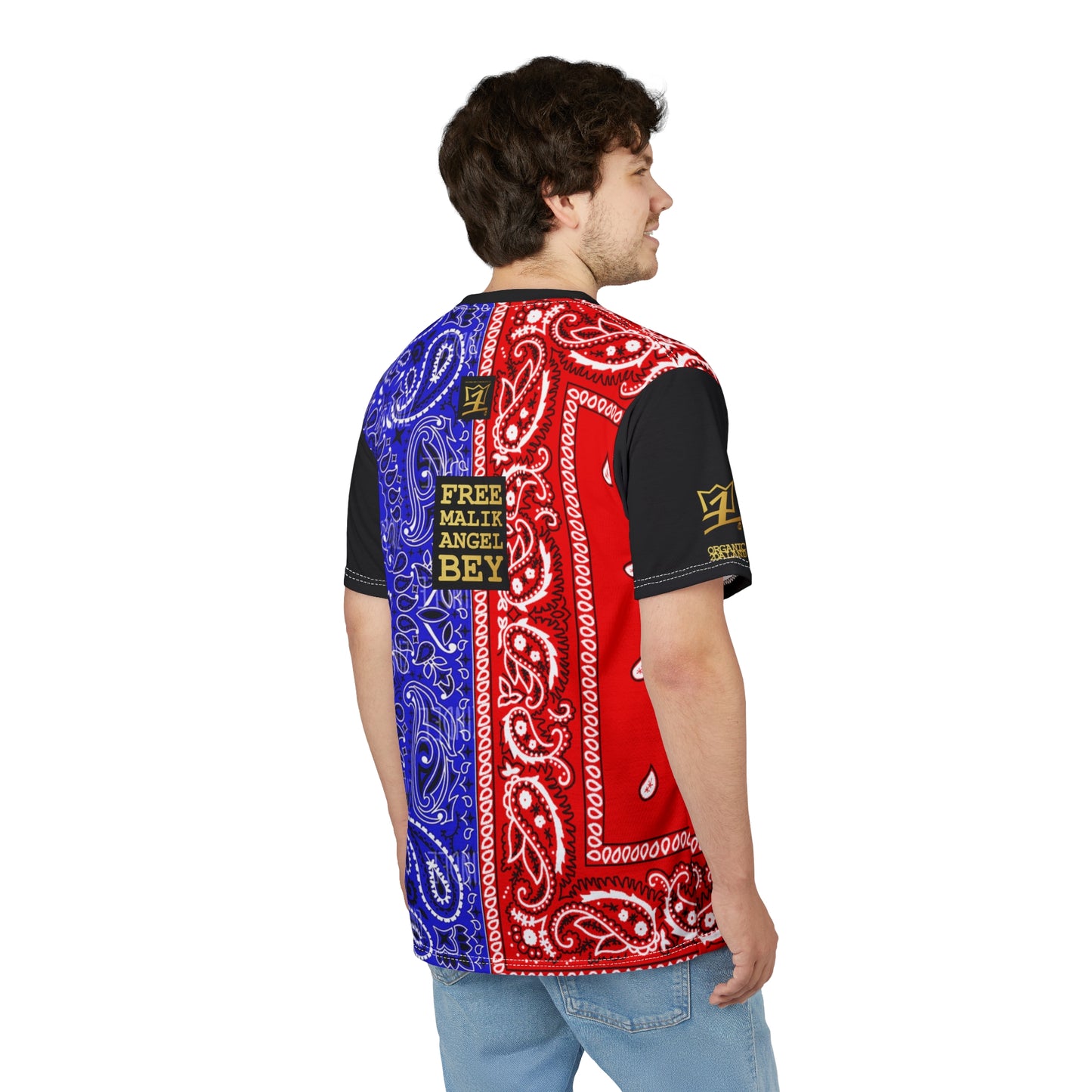 UNO ORGANIC WE ARE THE FEATHERS FREDIS4EVA Unisex Cut & Sew Tee (AOP)