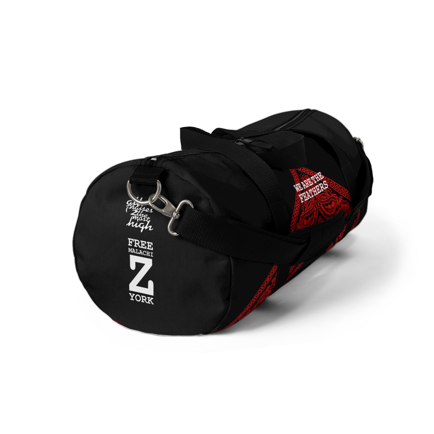 UNO ORGANIC WE ARE THE FEATHERS FREE DR. MALACHI Z. YORK Duffel Bag