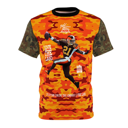 UNO LOVETHELAND Unisex Cut & Sew Tee (AOP) Camo Collection