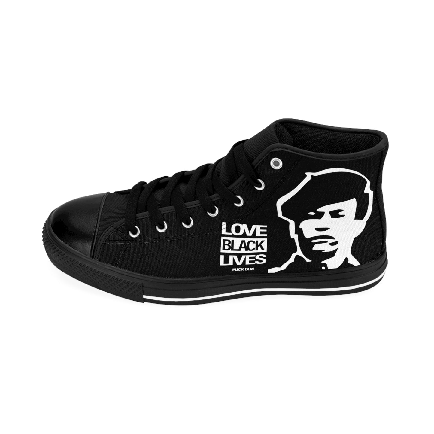 UNO LOVEHUEY LOVEBLACKLIVES Men's Classic Sneakers