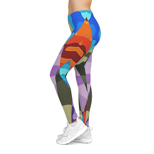 UNO ABSTRACTS Women's Casual Leggings (AOP)