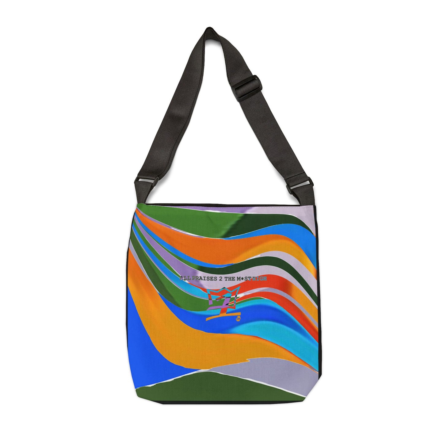 UNO ABSTRACTS NEW EARTH Adjustable Tote Bag (AOP)