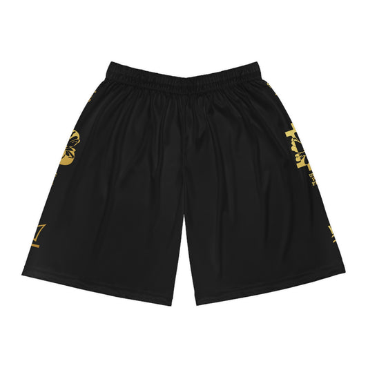 UNOBTCPOWERFLOWER Basketball Shorts