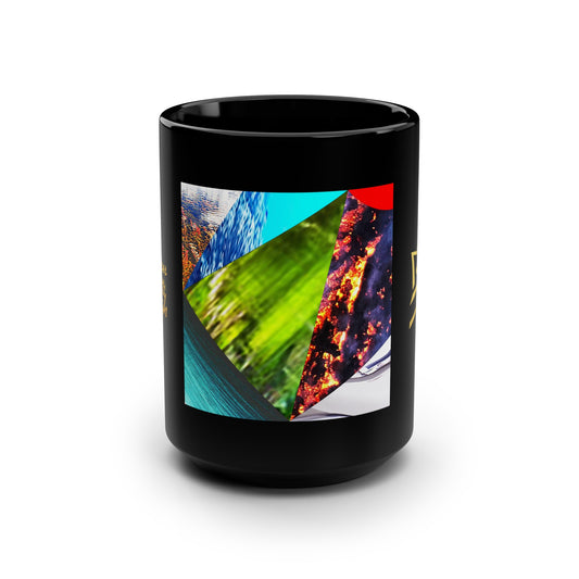 UNO ALLPRAISES V Black Mug, 15oz