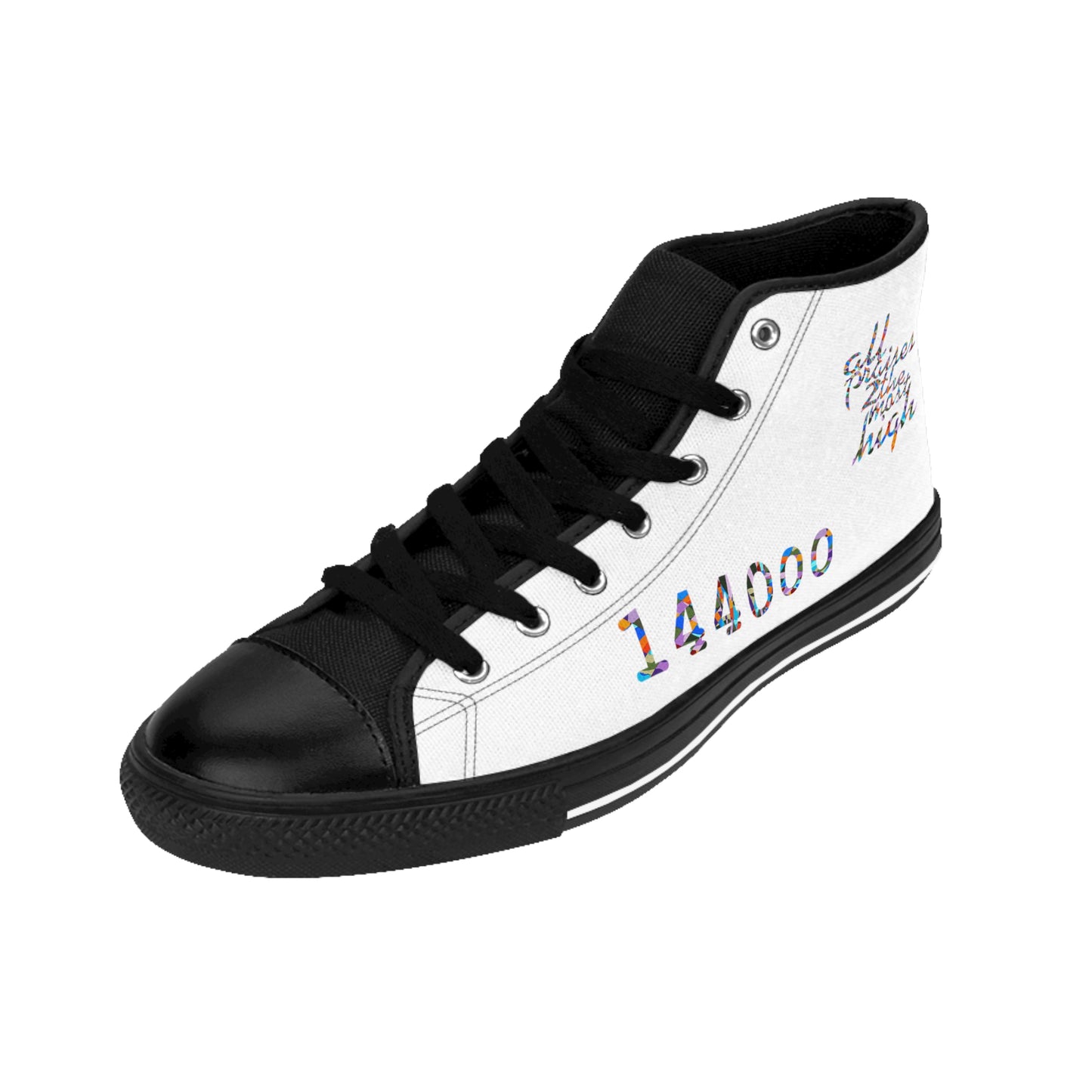 UNO ABSTRACTS 144000 VIBRATE HIGHER Men's Classic Sneakers