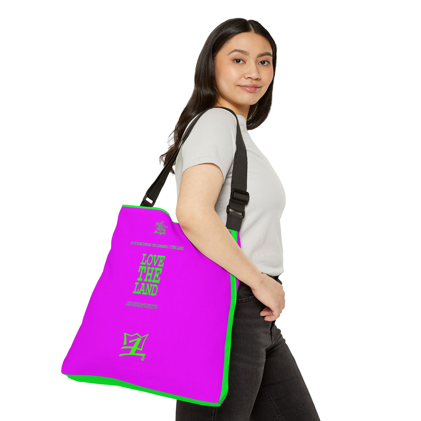 UNO LOVETELAND LOVEDABROWNS Adjustable Tote Bag (AOP)
